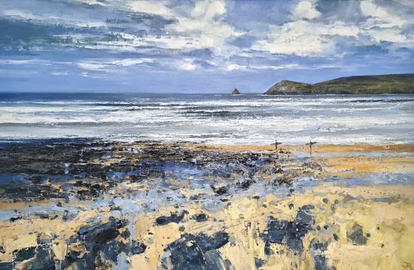 - Oil on Board, Painting by John Brenton, measuring 70 x 112 cm (H x W) framed at 87 x 128 cm £6000